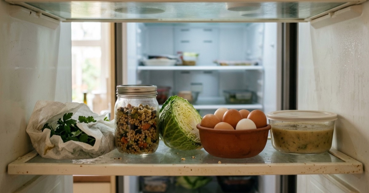 Nothing goes to waste: how to store food